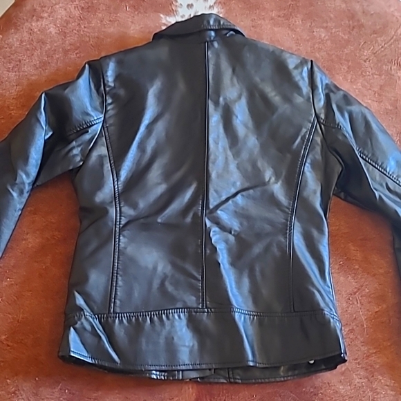 Faux Leather Jacket Size XS - Picture 9 of 9